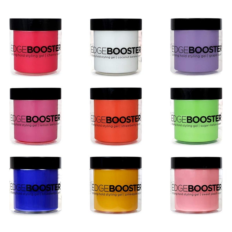 EDGEBOOSTER Style Factor Edge Booster Strong Hold Styling Gel, 16.9 Ounce (Lemon Berry) - Image 1